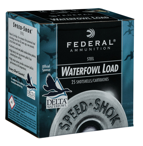 Federal WF142BB Speed-Shok  12Gauge 3" 1 1/4oz BBShot 25 Per Box/10 Case