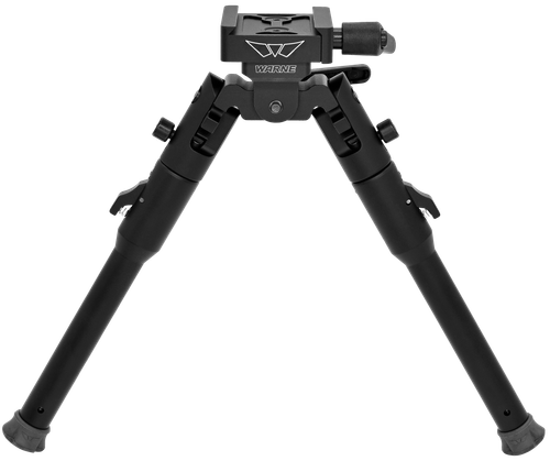 Warne 7912M Lite Bipod Skyline Matte Black 6.5"-11.15", Aluminum, ARCA