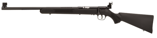 Savage Arms 28901 Mark I FVT Full Size 22 Long/22 Short/22 LR 1rd 21" Black Satin Heavy Barrel, Satin Black Carbon Steel Receiver, Black Fixed Synthetic Stock, Left Hand