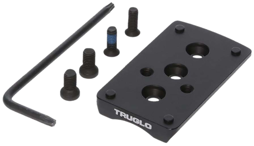 TruGlo TGTG8950M2 Pistol Red Dot Sight Mount  Black Nitride Fortress Steel Trijicon RMR Mount