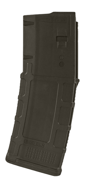 Magpul MAG800ODG PMAG GEN M3 30rd 300 Blackout OD Green Polymer