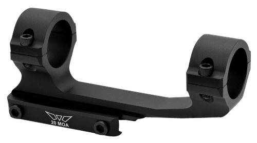 Warne V4011M MSR Scope Mount/Ring Combo Matte Black 1" 20 MOA
