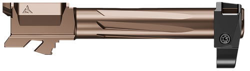 Radian Weapons R0835 Ramjet & Afterburner Combo 9mm Luger Compatible w/Glock 19 Gen3, Bronze Stainless Steel
