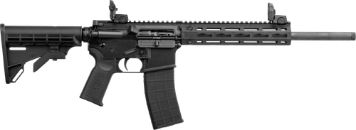 Tippmann Arms A101220 M4 LTE MSR 22 LR 25+1 16" Black Parkerized Threaded Barrel, Matte Black Aluminum Receiver w/Picatinny Rail, M-LOK Handguard, Black Adj CAR15 Polymer Stock, Black Gen2 Grip, Right