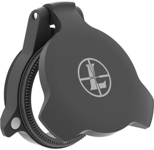 Leupold 59030 Alumina Scope Cover Matte Black Aluminum 20mm Objective Screw On Mount Flip Open
