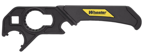 Wheeler 1099561 Professional Armorer's Wrench Black/Yellow Steel AR Platform Firearm 1 Pieces