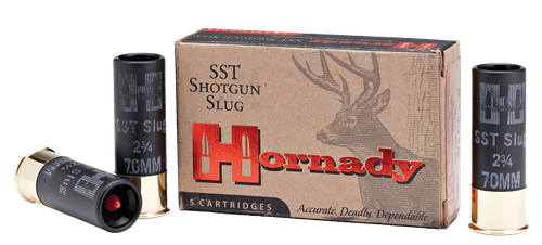 Hornady 86230 Custom Lite  12 Gauge 2.75" FTX Slug Shot 5 Per Box/ 20 Case
