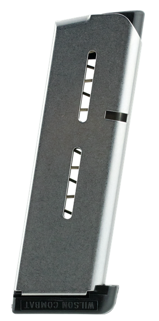 Wilson Combat 47OX 1911  7rd Detachable w/ Standard Floor Plate 45 ACP Stainless Steel