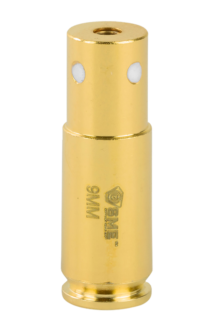 SME XSIBL9MM Sight-Rite Laser Bore Sighting System 9mm Luger Brass Casing