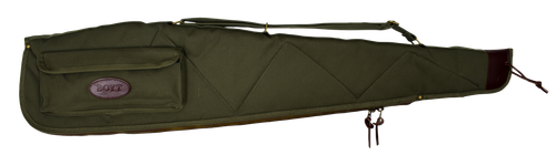 Boyt Harness OGC98PL09 Alaskan Rifle Case 48" Waxed OD Green Canvas w/ Brass Hardware & Quilted Flannel Lining for Scoped Rifles