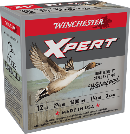 Winchester Ammo WEX12H3 Super X Xpert High Velocity 12Gauge 2.75" 1 1/8oz 3Shot 25 Per Box/10 Case