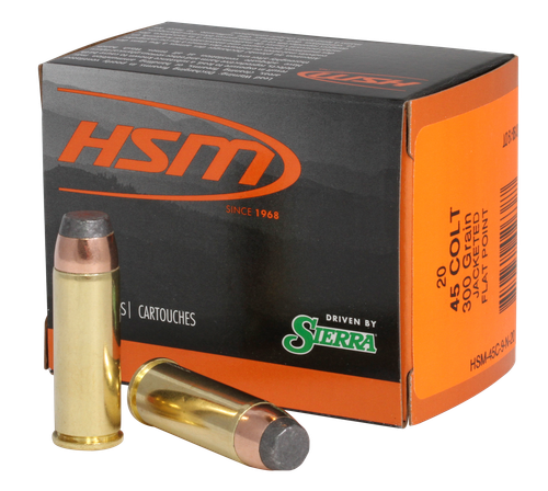 HSM 45C9N20 Pro Pistol  45 Colt 300 gr Jacketed Soft Point 20 Per Box/ 20 Case