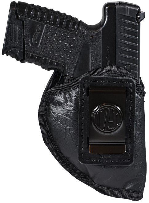 1791 Gunleather ECOSC2BLKR EcoCarry Sub-Compact IWB Medium Black Right Hand