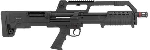 Escort HEBP12180101 PX BullTac 12 Gauge Pump 3" 5+1 18" Black Stainless Steel Barrel, Black Aluminum/Polymer Receiver w/Picatinny Rail, Black Bullpup Synthetic Stock, Black Grip