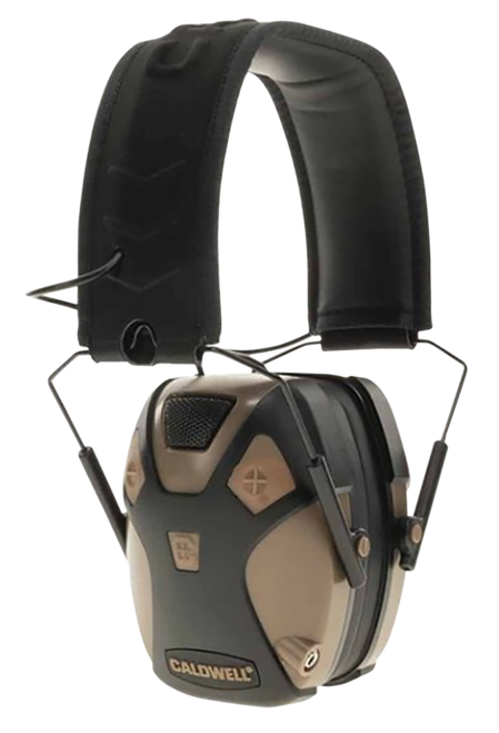 Caldwell 1099603 E-Max Pro 23 dB Over the Head Flat Dark Earth/Black
