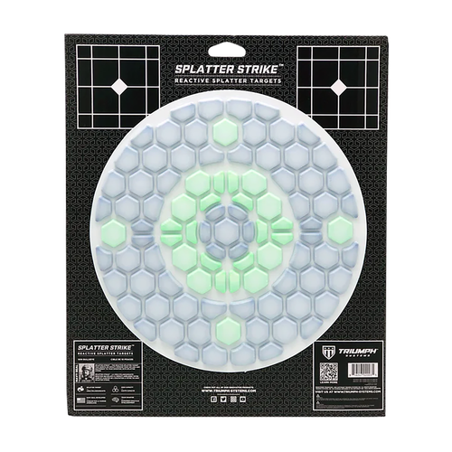Triumph Systems 031502001 Splatter Strike Reactive Splatter Target Bullseye Hanging Corrugate
