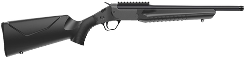 Rossi LWC044MBK LWC  44 Mag 1rd 16.50" Black Oxide Threaded Barrel, Black Picatinny Rail Steel Receiver, Black Fixed Synthetic Stock