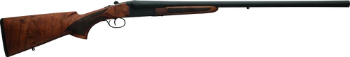 Charles Daly 930396 500 Coach 410 Bore Break Open 3" 2rd 26" Black Side By Side Barrel, Steel Receiver, Fixed w/Pistol Grip Checkered Walnut Stock