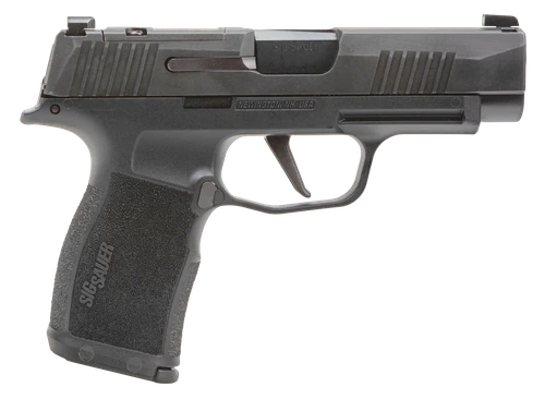 Sig Sauer 365XL9BXR3P P365XL  9mm Luger 12+1 3.70" Black Barrel, Black Nitron Optic Ready/Serrated SS Slide, Black SS Frame w/Beavertail &  Black Polymer Grips
