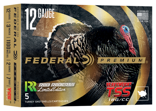Federal PTSSX198FRR7  Heavyweight TSS 12Gauge 3" 2oz Tungsten 7Shot 5 Per Box/10 Case