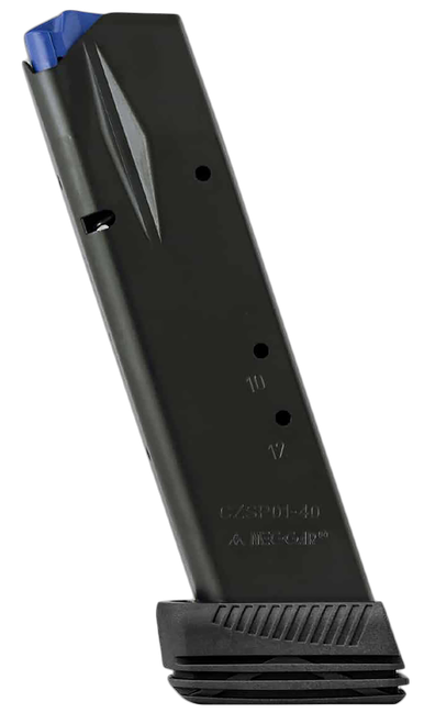 Mec-Gar MGCZ4014DPS CZ  14rd 40 S&W, Fits CZ Shadow/Shadow 2/85B/75B/SP-01 Black