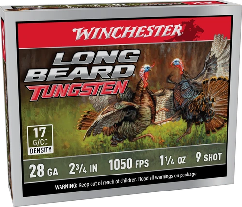 WIN LBT289   28G 2.75"#9 LONGBEARD TS17 1-1/4 5/50