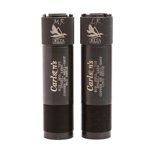Carlson's Choke Tubes 07360 Delta Waterfowl Extended Choke Browning Invector Plus 12 Gauge Mid/Long Range 17-4 Stainless Steel