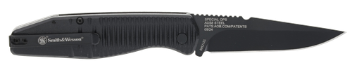 Smith & Wesson Knives 1215357 Special Ops  Full Size 3.40" Folding Drop Point Plain AUS-8A SS Blade Aluminum Handle