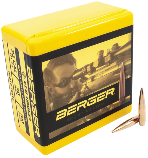 Berger Bullets 22423 VLD Target Match Grade 22Cal 90gr 100/Box