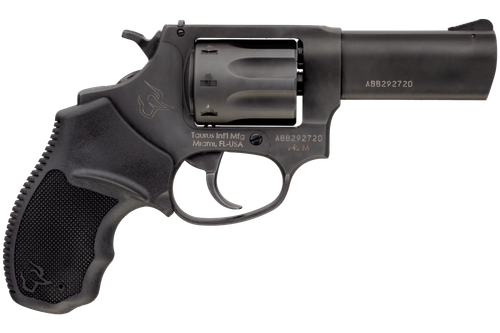 Taurus 2942M031 942  22 WMR 8rd 3" Barrel, Overall Matte Black Finish Steel & Finger Grooved Black Polymer Grip