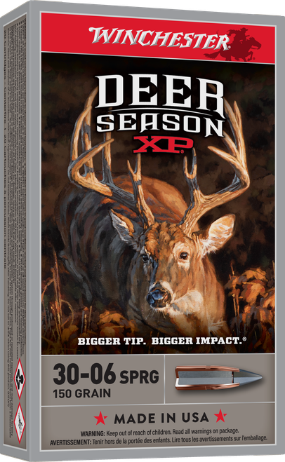 Winchester Ammo X3006DS Deer Season XP 30-06Springfield 150gr Extreme Point 20 Per Box/10 Case