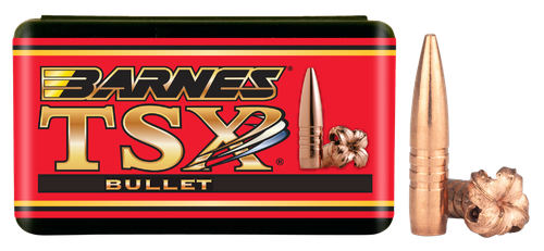 Barnes Bullets 30222 TSX  25Cal 100gr Boat Tail 50/Box