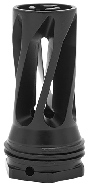 Huxwrx 3098 Flash Hider-QD  6mm Fits 5/8"x24 Black