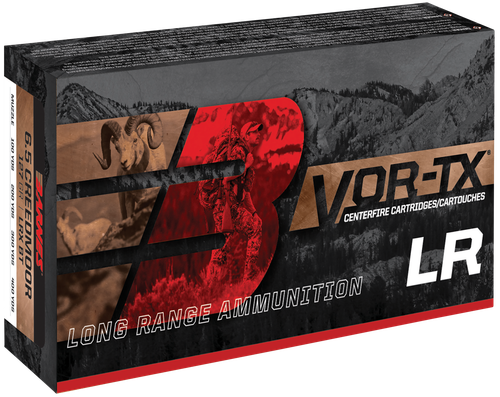 Barnes Bullets 28986 VOR-TX Long Range 6.5Creedmoor 127gr LRX Boat Tail 20 Per Box/10 Case
