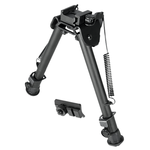 UTG TL-BP88Q Tactical OP Bipod Black 8-12.4" Metal Quick Detach