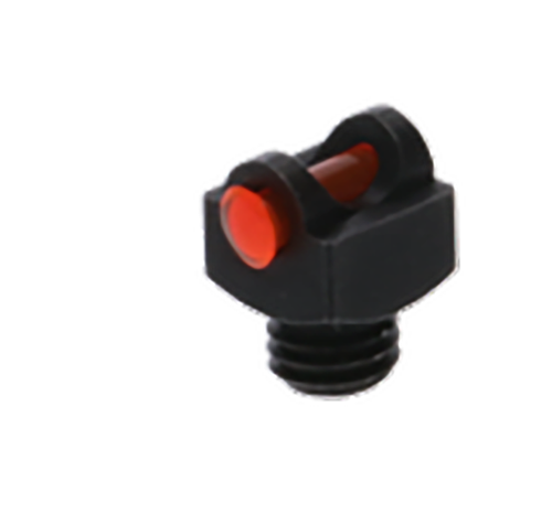 TruGlo TG954CR StarBrite Deluxe Bead  Black | Red Fiber Optic Front Sight 5-40" Threads