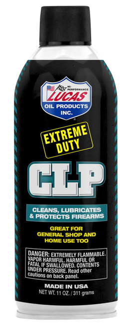 Lucas Oil 10916 Extreme Duty CLP Cleans, Lubricates, Prevents Rust & Corrosion 11 oz Aerosol
