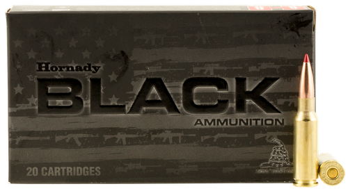 Hornady 81528 Black  6.5Grendel 123gr Extremely Low Drag Match 20 Per Box/10 Case