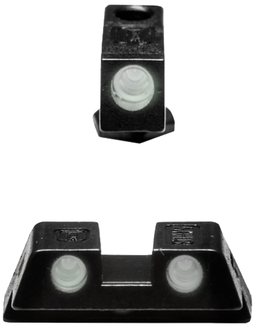 Glock 39929   Night Sight Green Green Black Frame