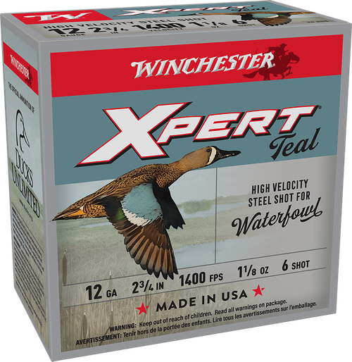 Winchester Ammo WEX12H6 Super X Xpert High Velocity 12Gauge 2.75" 1 1/8oz 6Shot 25 Per Box/10 Case