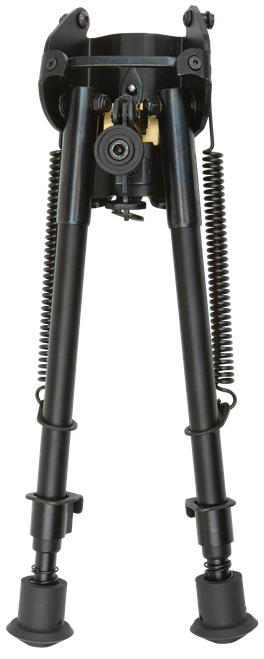 Allen 2188 Bozeman  Rifle Bipod Black Aluminum w/Sling Swivel Mount, Rubber Feet & 9-13" Vertical Adjustment