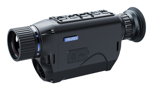 PARD TA6235LRF TA62  Thermal Monocular Black 2.2x 35mm Multi Reticle 640x480, 50Hz Resolution Zoom 2x-8x Features Laser Rangefinder