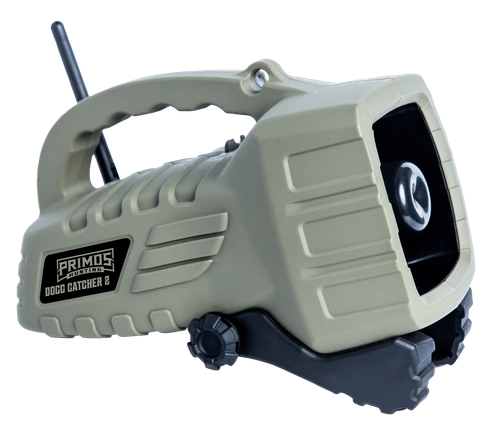 Primos 3851 Dog Catcher 2  Electronic Call Multiple Sounds Attracts Predator Attracts Multiple Features Integrated Remote Green