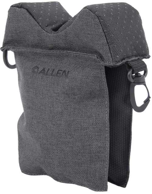Allen 21923 Eliminator Window Prefilled Front Bag, Gray Polyester, Tacky Grip Bottom, Weighs 0.17 lbs., 5.50" L x 7" H