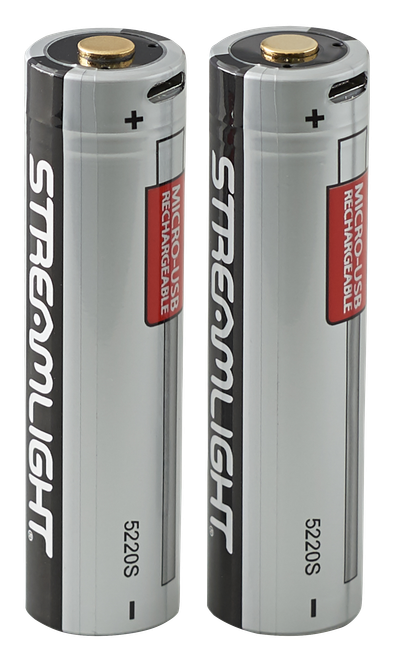 Streamlight 22102 SL-B26  Silver/Black 2,600 mAh Fits PolyTac X USB/ProTac X 90 X USB (2) Single Pack