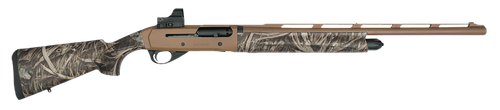 Girsan 390155 MC312 Gobbler 12 Gauge with 24" Barrel, 3.5" Chamber, 5+1 Capacity, Bronze Cerakote Metal Finish & Camo Synthetic Stock Right Hand (Full Size) Includes Red Dot