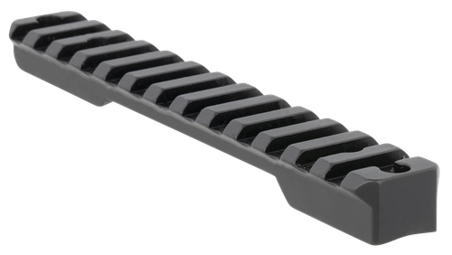 Talley PSM258779 Fierce Rivalry Picatinny Rail  Black Anodized Short Action 20 MOA