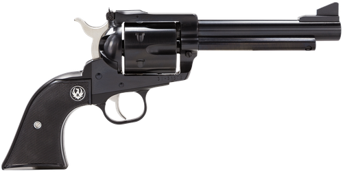 Ruger 0465 Blackhawk  45 Colt (Long Colt) 6rd 5.50" Blued Alloy Steel Barrel, Cylinder & Frame, Black Checkered Rubber Grip, Transfer Bar Safety, Exposed Hammer