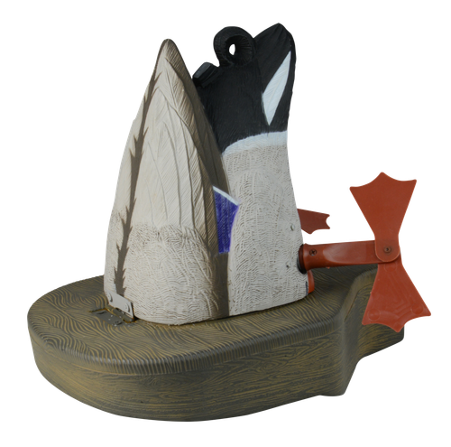 HIGDON DECOYS 53012 XS Crazy Kicker Mallard Drake Black/Gray Rechargeable 12V Li-ion Mallard Drake w/Timer