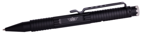 Uzi Accessories UZITACPEN1BK Defender Tactical Pen Black Aluminum 6.10"